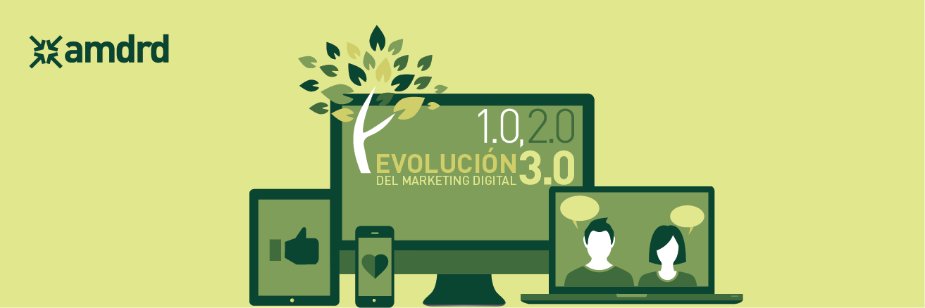 Evolución del marketing digital 1.0, 2.0 y 3.0